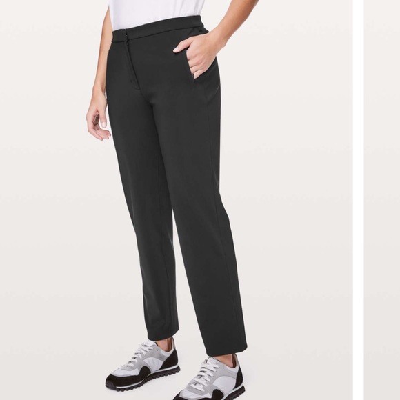 lululemon athletica Pants - Lululemon On The Move Black Pants 12
